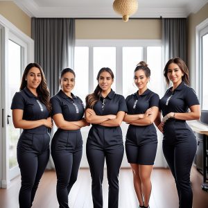 Group of Latina Maids in Chicago